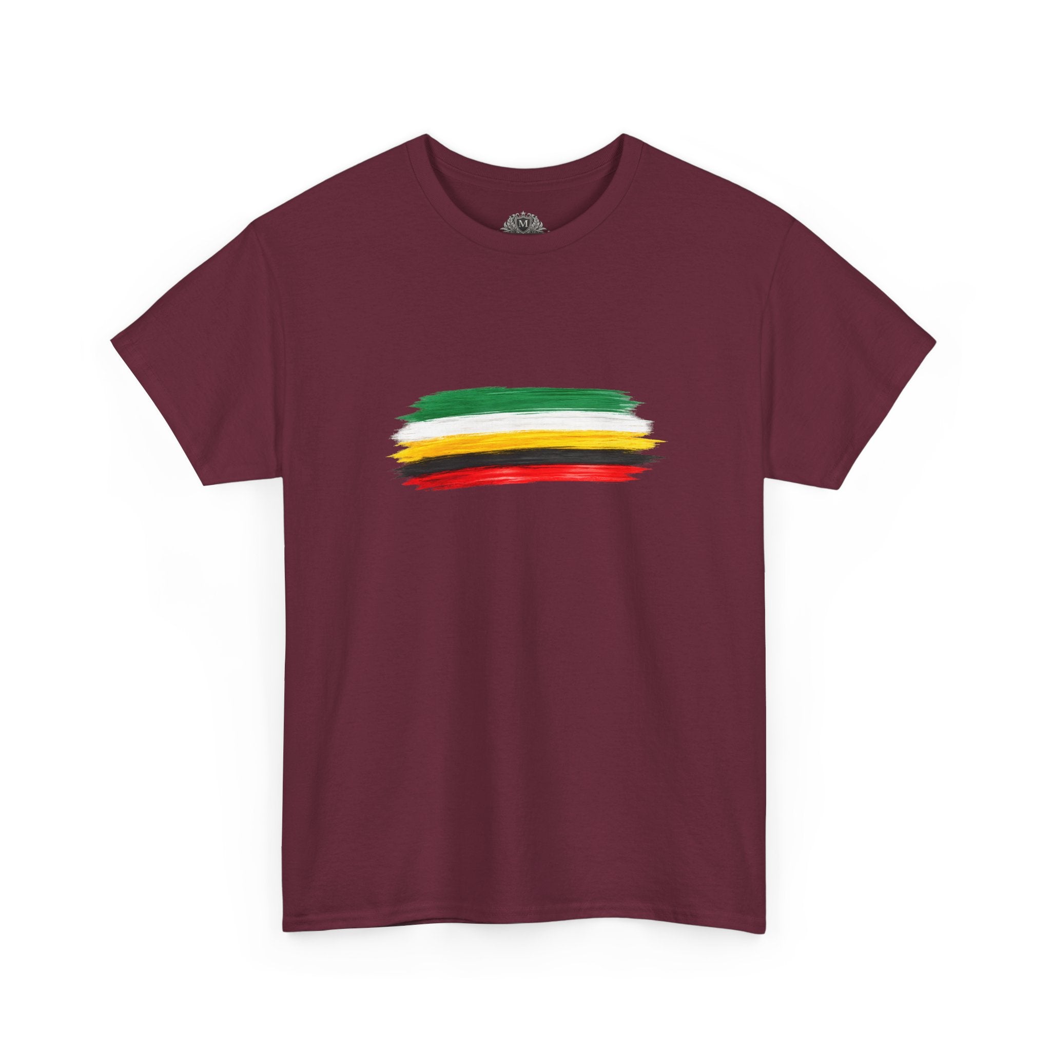Guyana Flag Brushstroke T-Shirt — Modern Patriotic Pride Tee