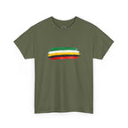 Guyana Flag Brushstroke T-Shirt — Modern Patriotic Pride Tee