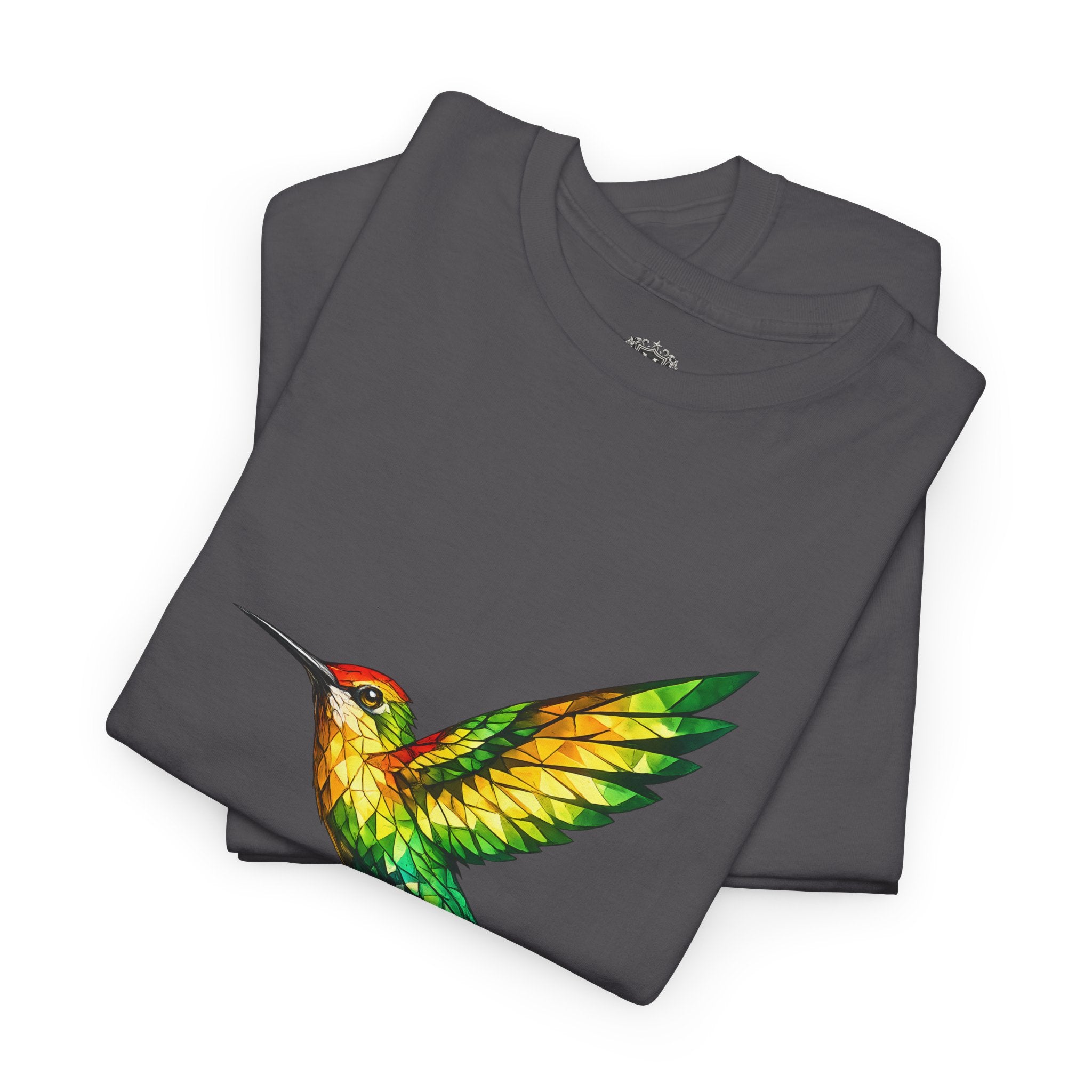 Guyana Rainforest Stained-Glass Hummingbird Tee — Biodiversity & Conservation