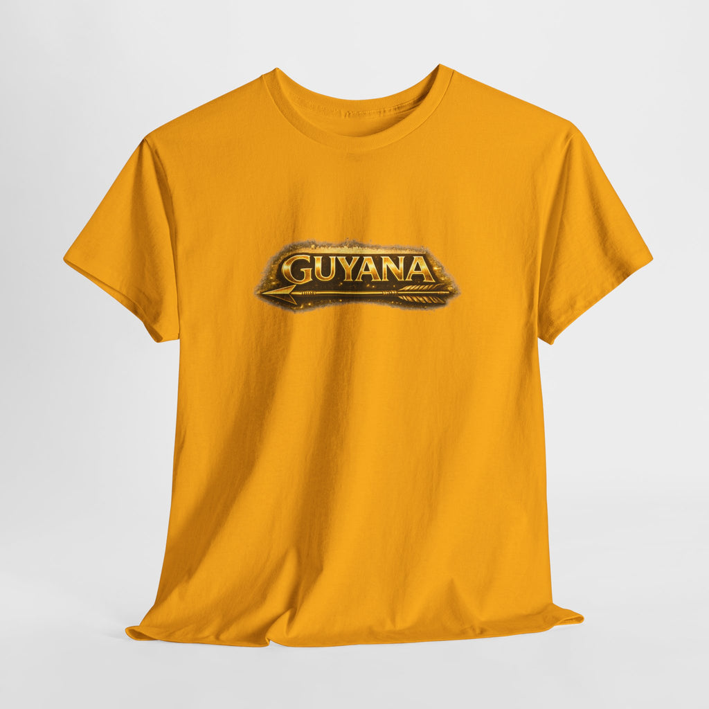 Guyana Golden Arrowhead T-Shirt — GUYANA Graphic Tee