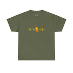 Guyana Heartbeat T-Shirt — ECG Map of Guyana Pride Tee