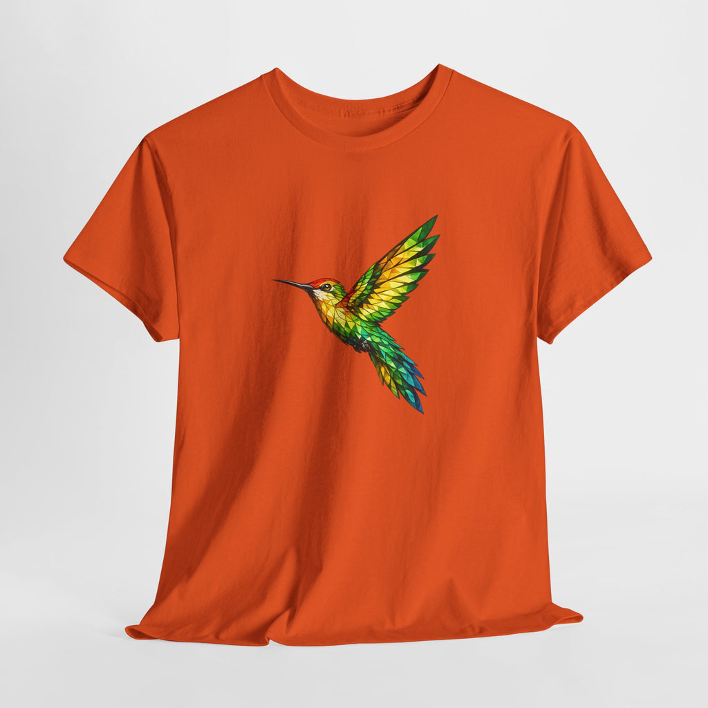 Guyana Rainforest Stained-Glass Hummingbird Tee — Biodiversity & Conservation