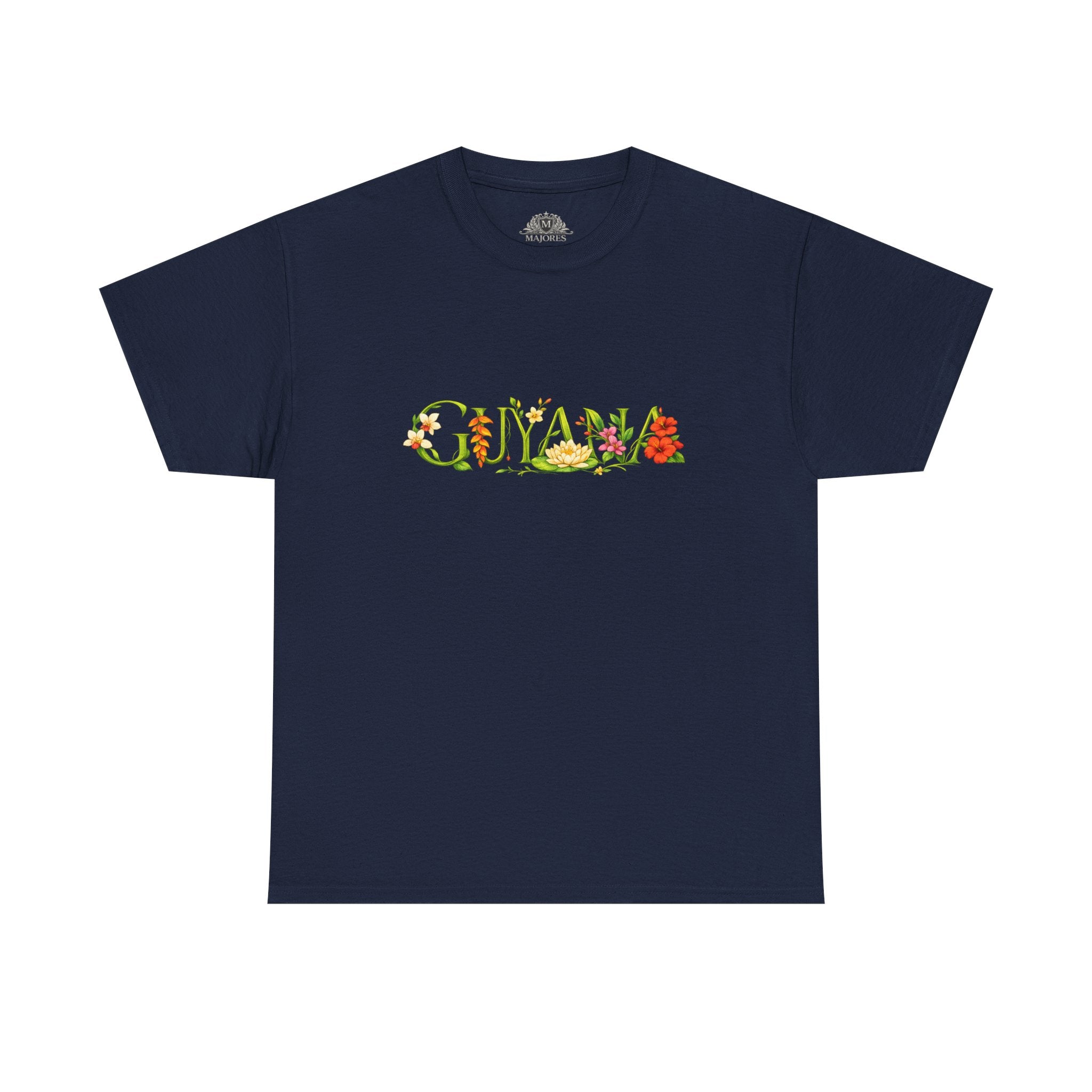 Guyana Floral Tee — Botanical Country Pride T-Shirt