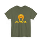 Guyana Native Headdress T-Shirt — Golden Tribal Tribute Tee