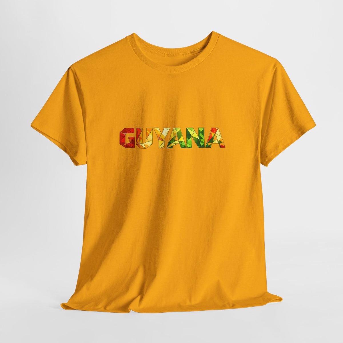 Guyana Flag-Inspired 'GUYANA' Strength & Endurance Graphic Tee