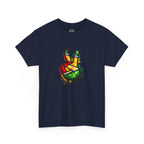 Guyana Flag Peace Sign T-Shirt — Hope & Unity Tee