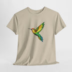 Guyana Rainforest Stained-Glass Hummingbird Tee — Biodiversity & Conservation