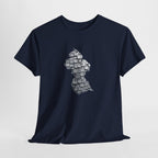 Guyana Geometric Map T-Shirt — Mineral Heritage Design