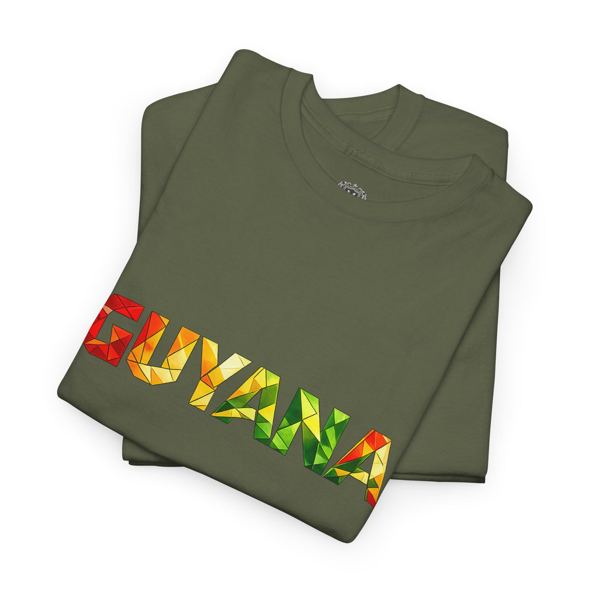 Guyana Flag-Inspired 'GUYANA' Strength & Endurance Graphic Tee