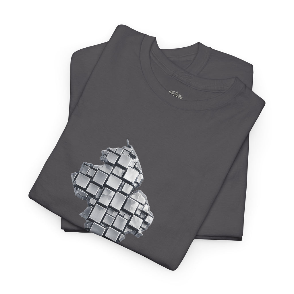 Guyana Geometric Map T-Shirt — Mineral Heritage Design