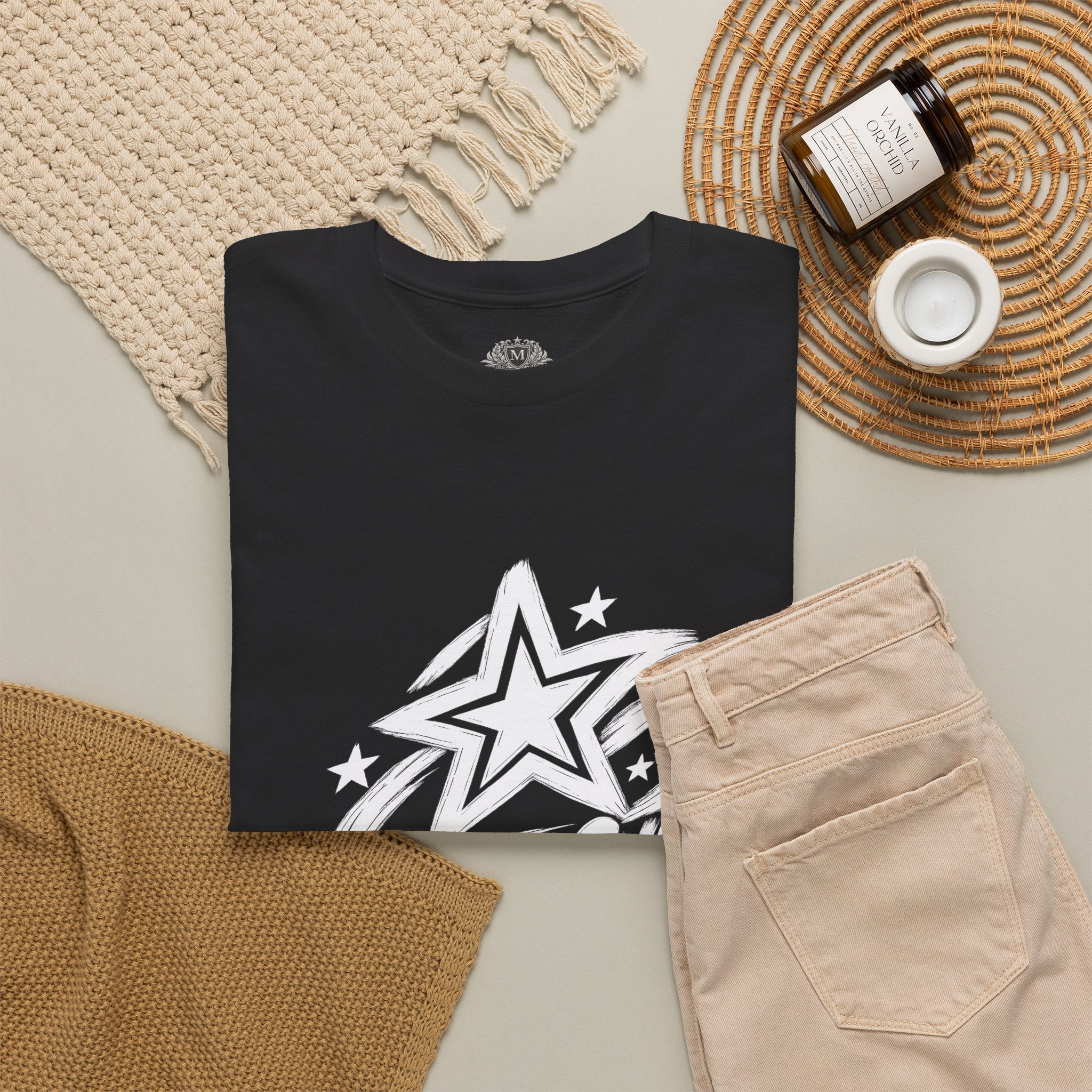 Star Gyal Graphic Tee — Guyanese Creole Pride