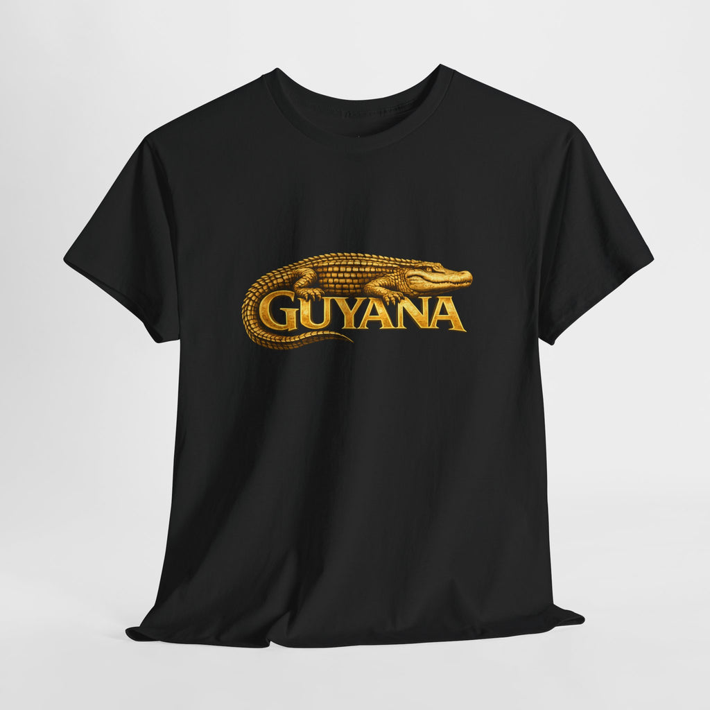 Guyana Golden Caiman Wildlife Graphic T-Shirt — Conservation Pride Tee