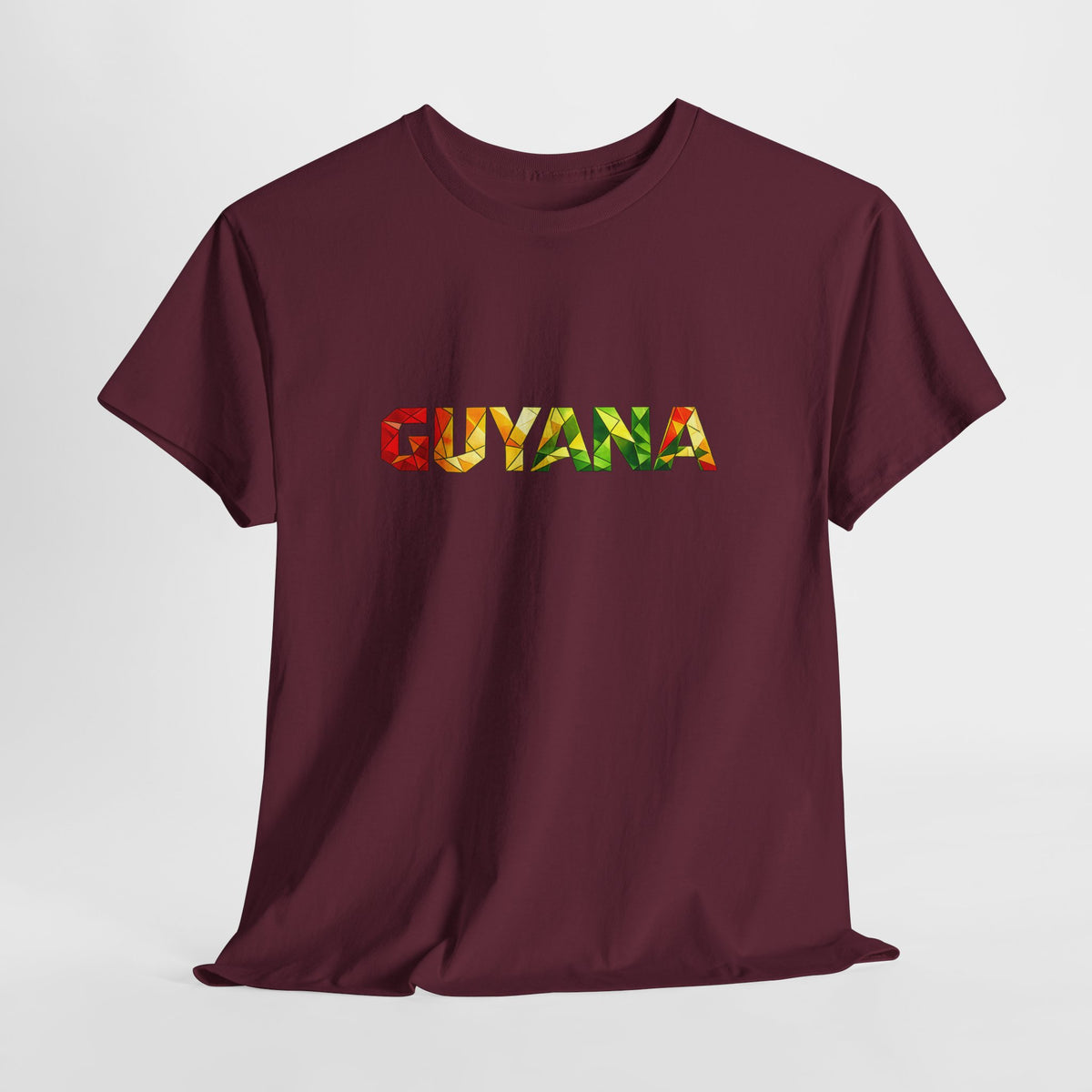 Guyana Flag-Inspired 'GUYANA' Strength & Endurance Graphic Tee