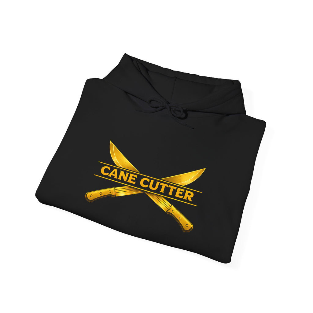 Limited Edition Cane Cutter Logo Hoodie – Vintage Sugarcane Machete Graphic Sweatshirt