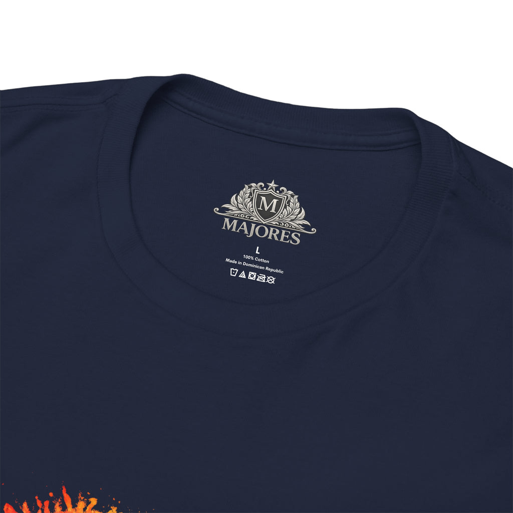 Sun Parakeet Heart Tee — Guyana Wildlife Tribute & Conservation Awareness