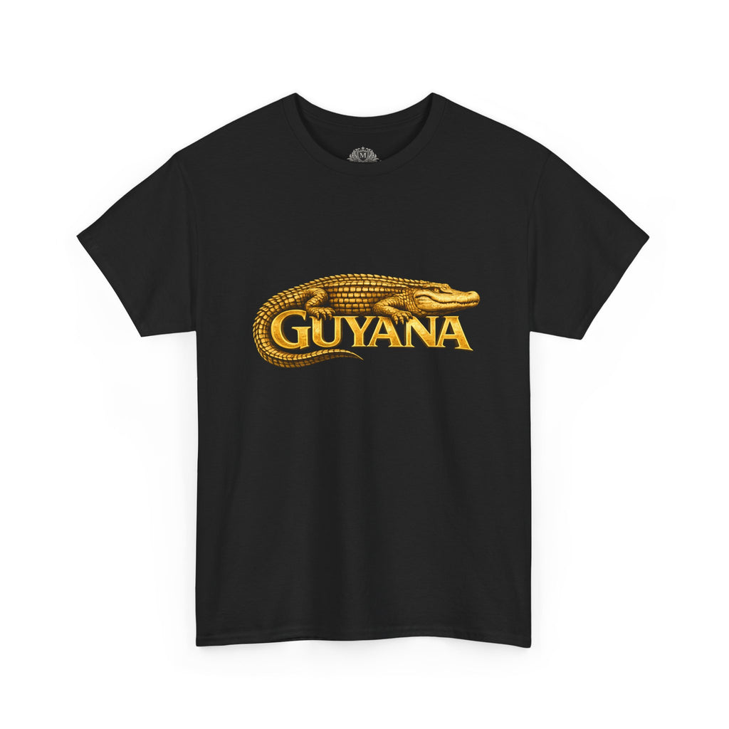 Guyana Golden Caiman Wildlife Graphic T-Shirt — Conservation Pride Tee