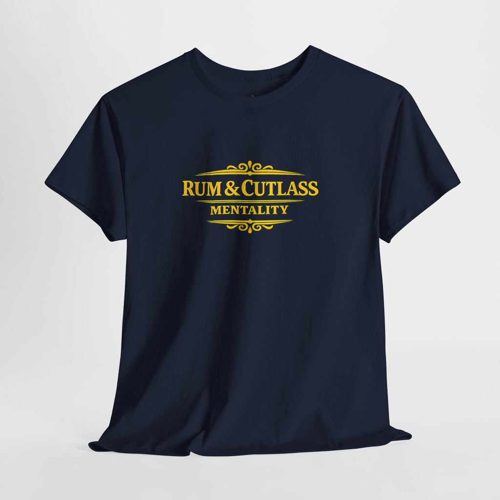 Rum & Cutlass Mentality Guyanese Tee — Funny Rum Confidence Shirt