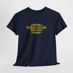 Rum & Cutlass Mentality Guyanese Tee — Funny Rum Confidence Shirt