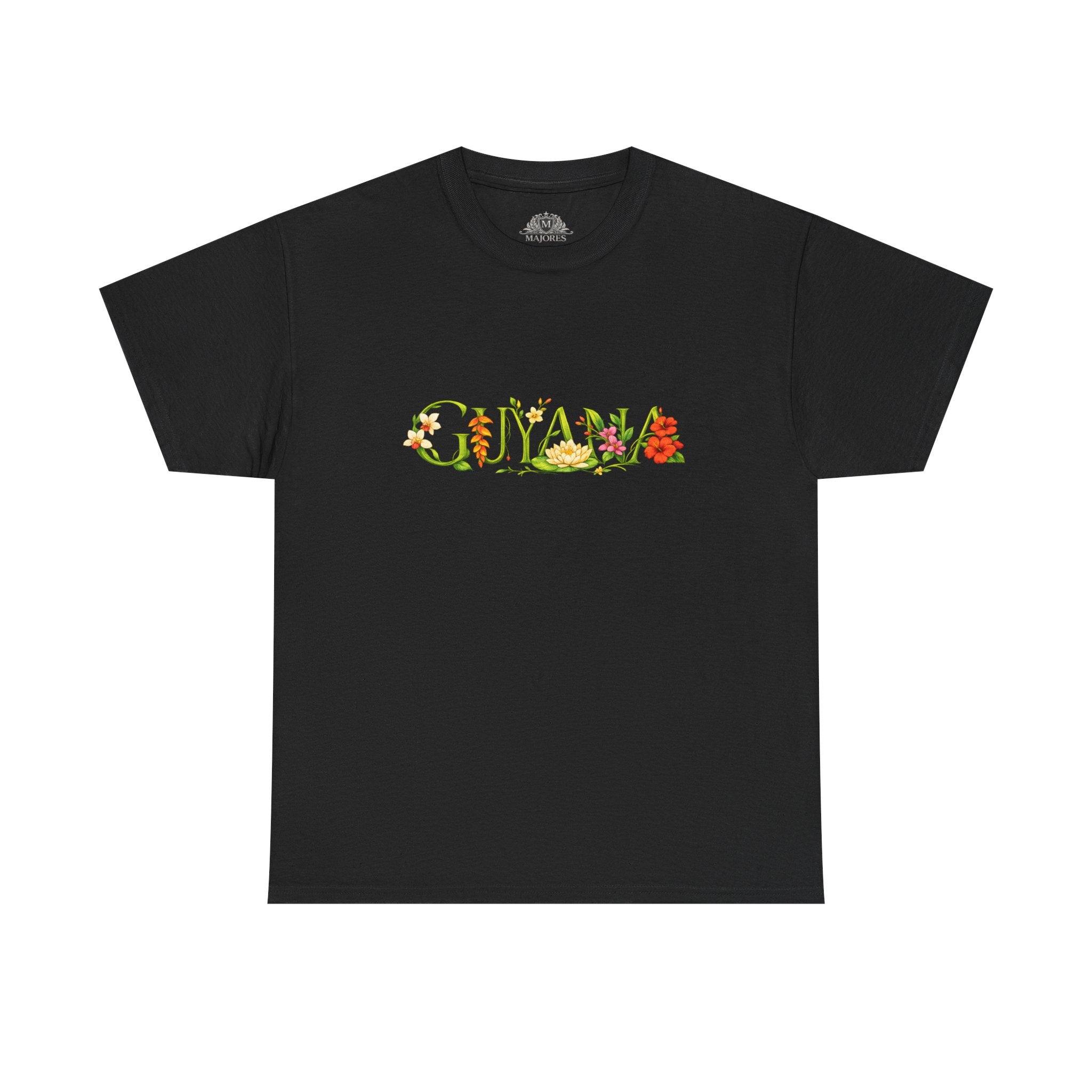Guyana Floral Tee — Botanical Country Pride T-Shirt