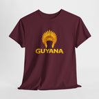 Guyana Native Headdress T-Shirt — Golden Tribal Tribute Tee
