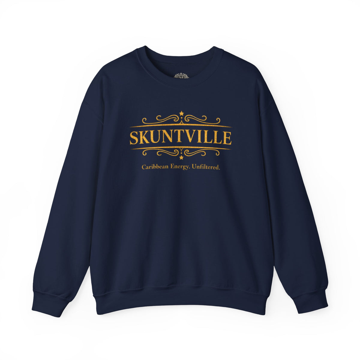 Skuntville Crewneck Sweatshirt — Caribbean Energy Unfiltered