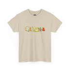 Guyana Floral Tee — Botanical Country Pride T-Shirt