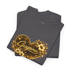 Guyana Heart Floral T-Shirt — Guyana Pride Tee