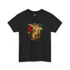 Hunter of the Night - Stripe Owl with Guyana Flag T‑Shirt