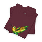 Guyana Rainforest Stained-Glass Hummingbird Tee — Biodiversity & Conservation