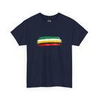 Guyana Flag Brushstroke T-Shirt — Modern Patriotic Pride Tee