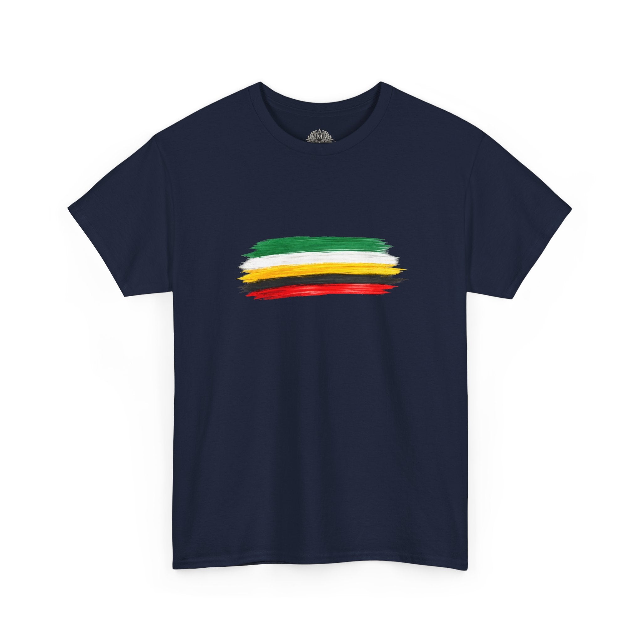 Guyana Flag Brushstroke T-Shirt — Modern Patriotic Pride Tee