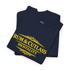 Rum & Cutlass Mentality Guyanese Tee — Funny Rum Confidence Shirt