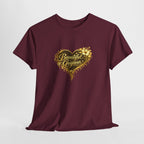 Beautiful Guyana Floral Heart Tee