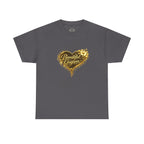 Beautiful Guyana Floral Heart Tee