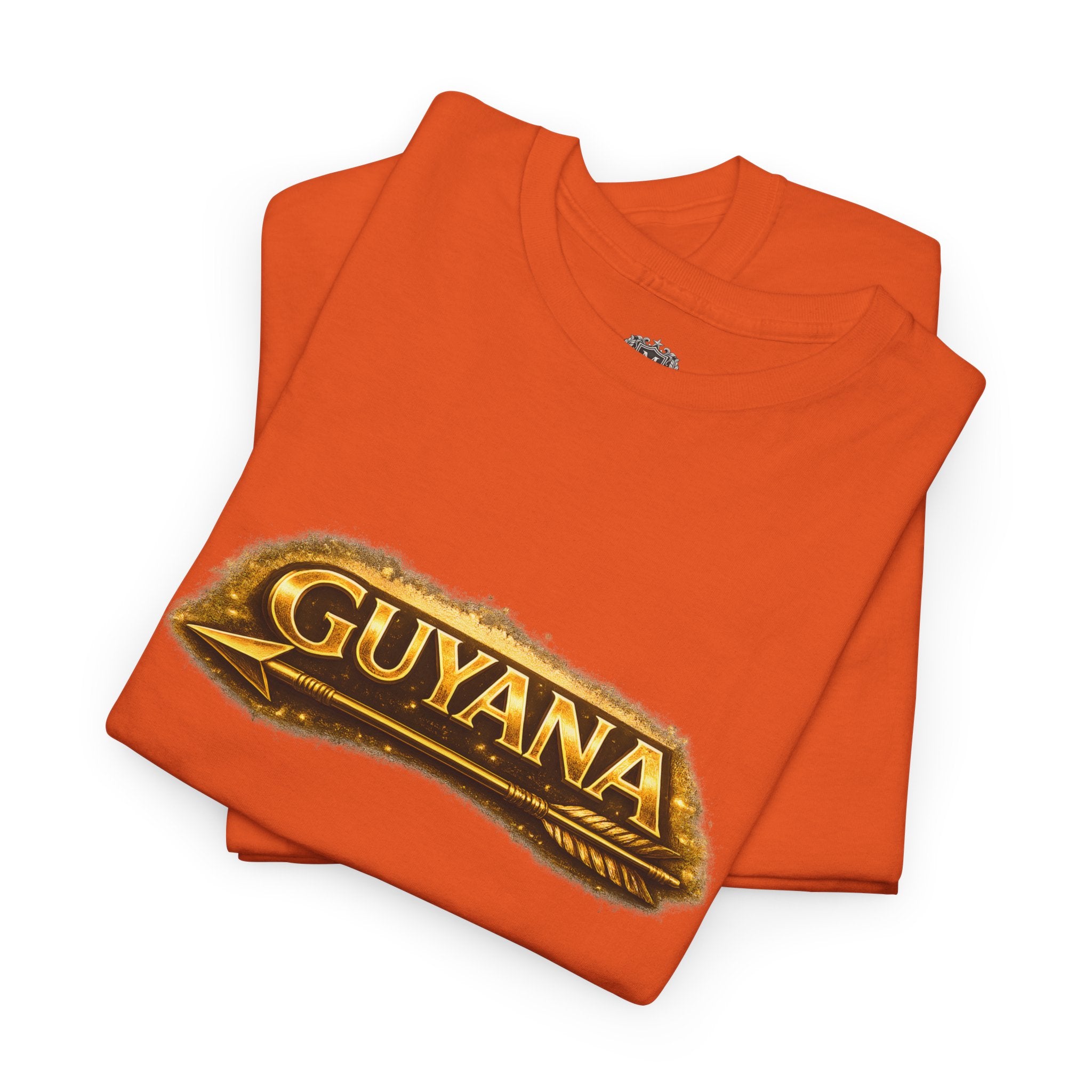 Guyana Golden Arrowhead T-Shirt — GUYANA Graphic Tee