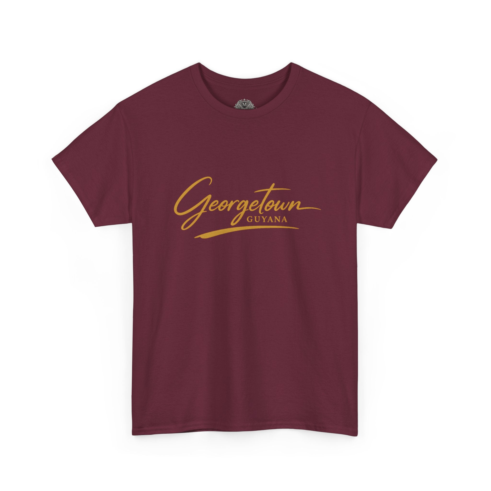Georgetown Guyana Script Tee – Minimal Design T-Shirt