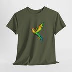 Guyana Rainforest Stained-Glass Hummingbird Tee — Biodiversity & Conservation