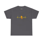 Guyana Heartbeat T-Shirt — ECG Map of Guyana Pride Tee
