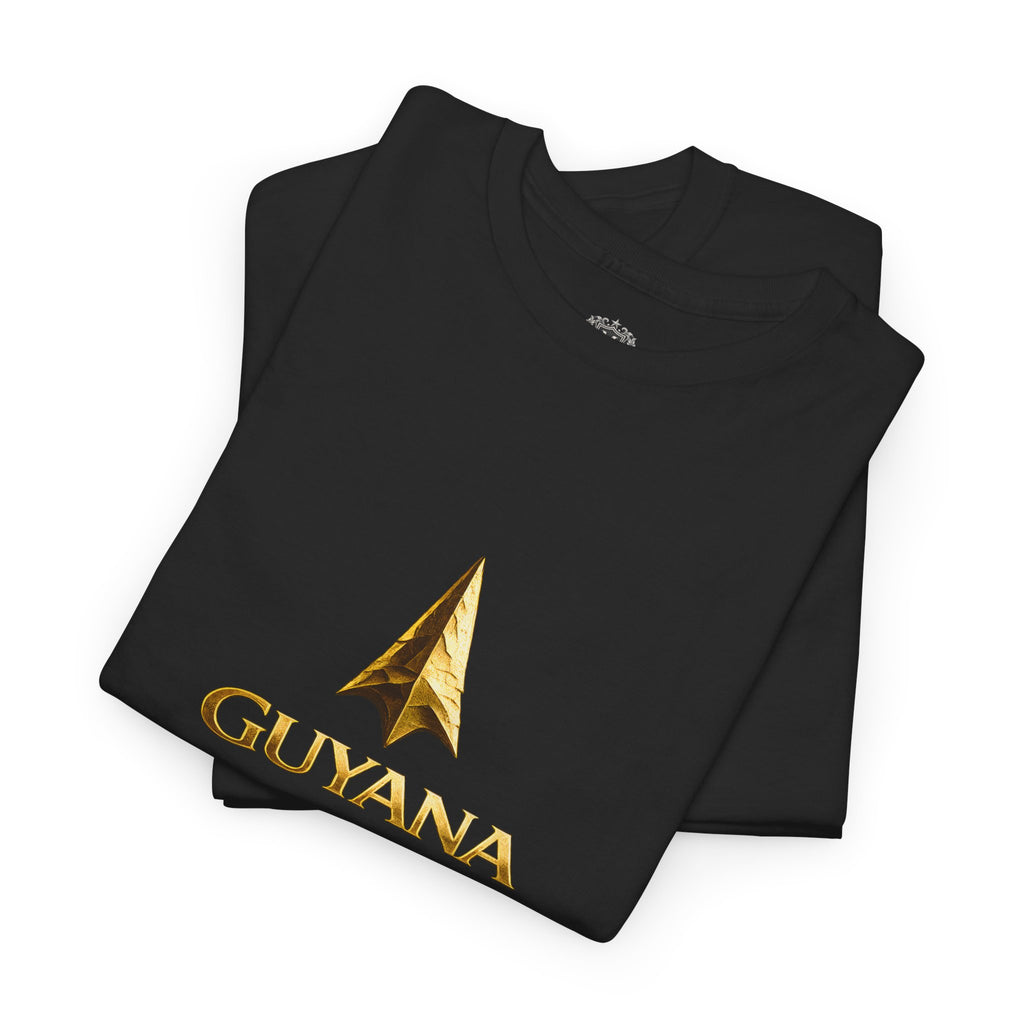 Guyana Golden Arrowhead Tee — Tribute to Indigenous and Strength