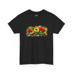 Guyana 592 Retro Street Art Tee — Vintage Area Code Pride