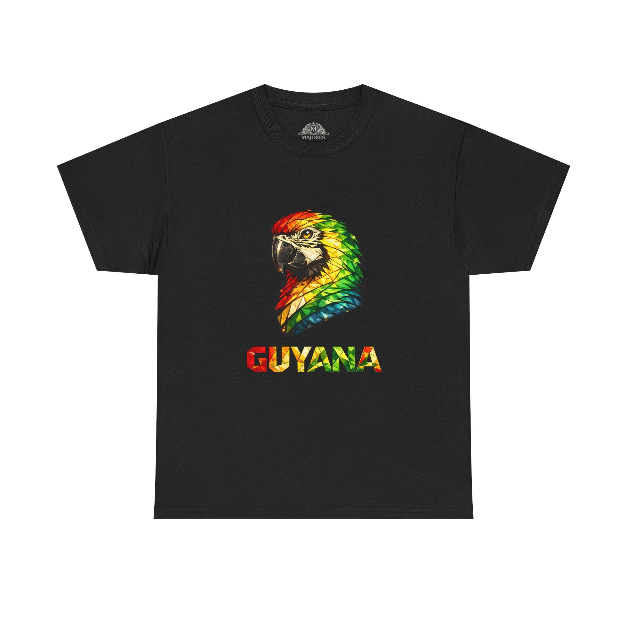 Colorful Tropical Macaw Graphic Tee