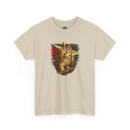 Hunter of the Night - Stripe Owl with Guyana Flag T‑Shirt