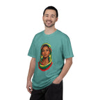 Indo Guyanese Woman Portrait with Headwrap — Unisex Tee