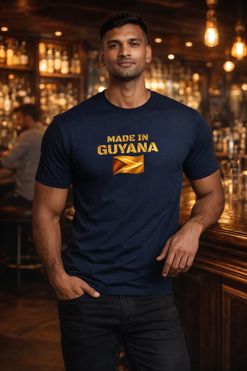 Made in Guyana T-Shirt — Guyana Flag Pride Tee