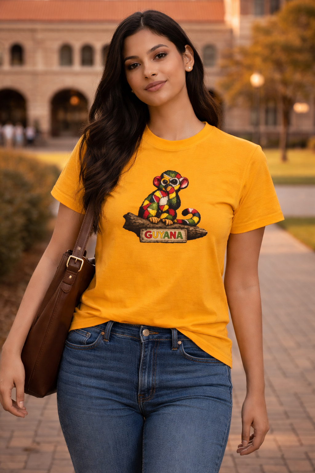 Guyana Squirrel Monkey Tee — Rainforest Preservation