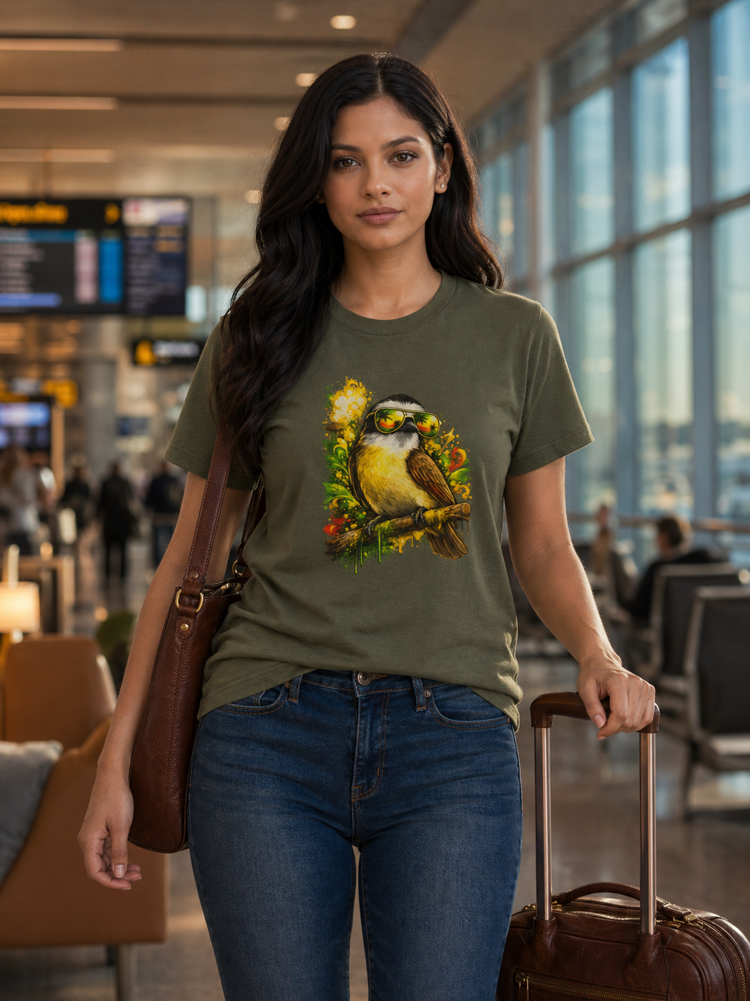 Great Kiskadee Conservation T-Shirt — Preserve Guyana’s Wilderness