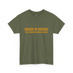 Believe In Yourself T-Shirt — "Believe in Yourself... Like Guyanese Believe in Limacol" Tee