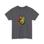 Guyana Flag Peace Sign T-Shirt — Hope & Unity Tee
