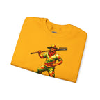 Farmer With Rake Crewneck Sweatshirt — Honoring Our Growers