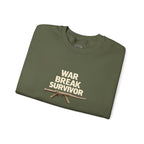 War Break Survivor Crewneck Sweatshirt — Childhood Nostalgia